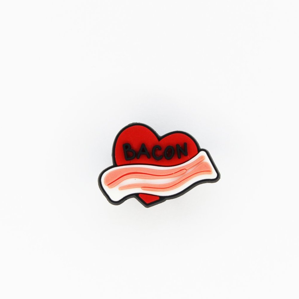 Bacon Love  croc charm